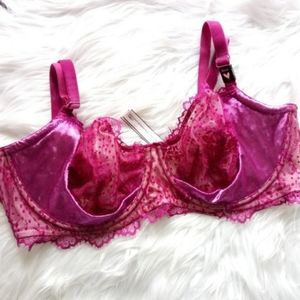 Victoria's Secret Crush Velvet Push Up Bra